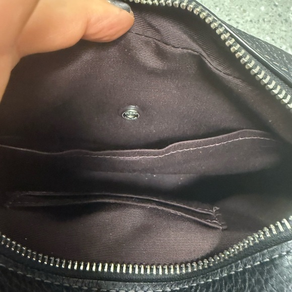 COACH Mini Jamie Camera Bag & Wallet Signature Jacquard Silver/Smoke Black C0927 - Picture 16 of 16